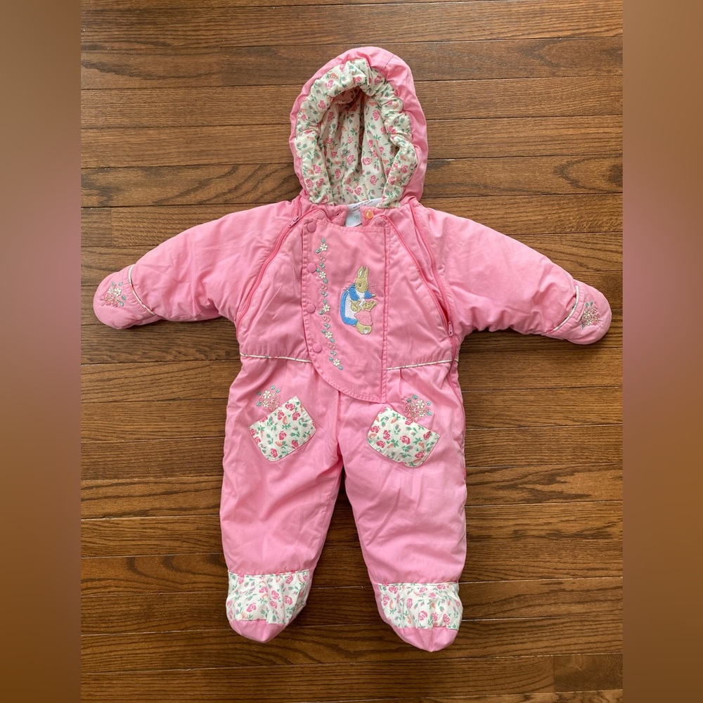 Vintage Beatrix Potter Snowsuit